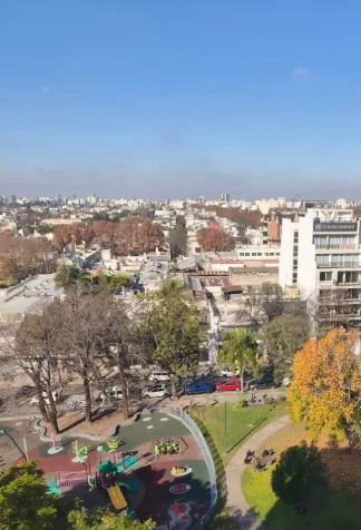 Vista desde el balcón del departamento en alquiler en Beiró 5100, Villa Devoto
